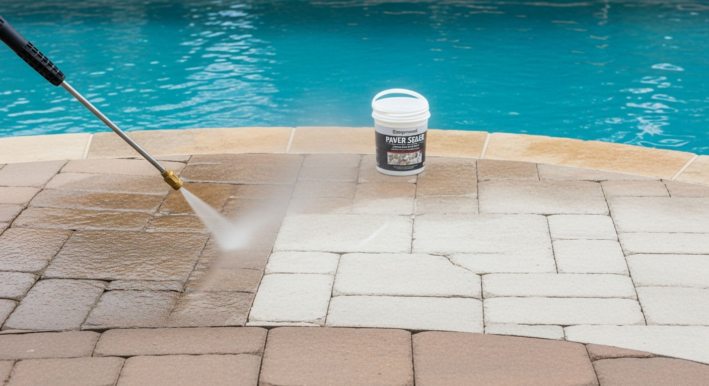 Cleaning And Sealing Patio Pavers