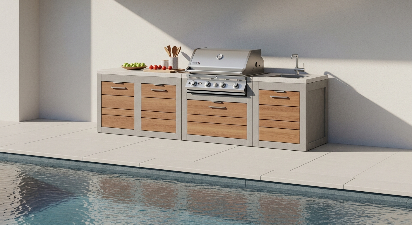 Prefabricated Outdoor Kitchen