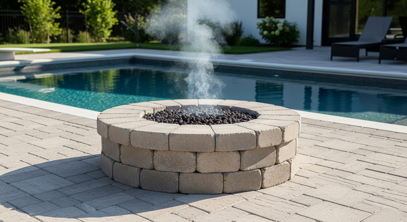 Paver Stones For Fire Pit