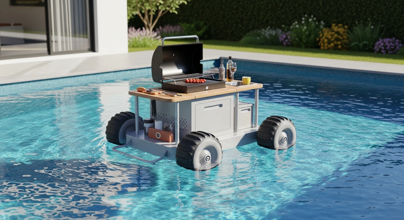 BBQ Island On Wheels