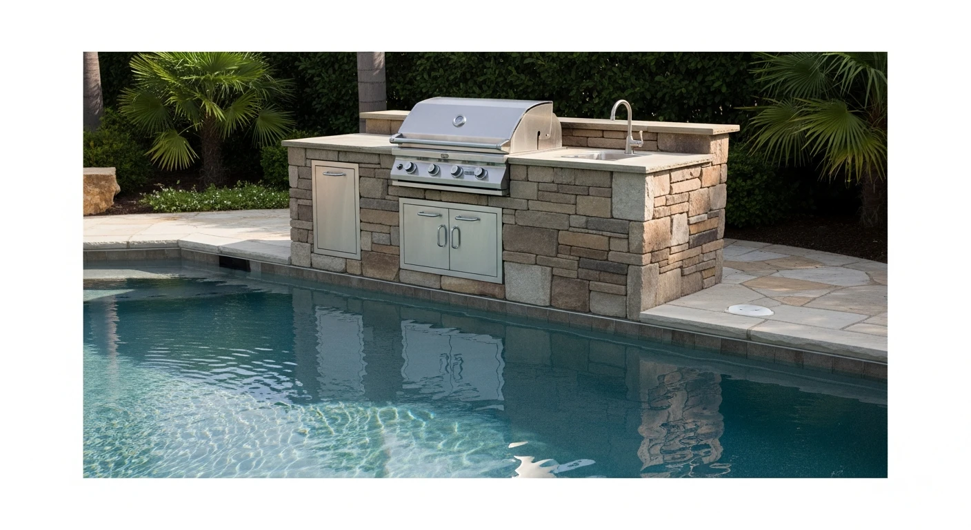Custom Grill Island