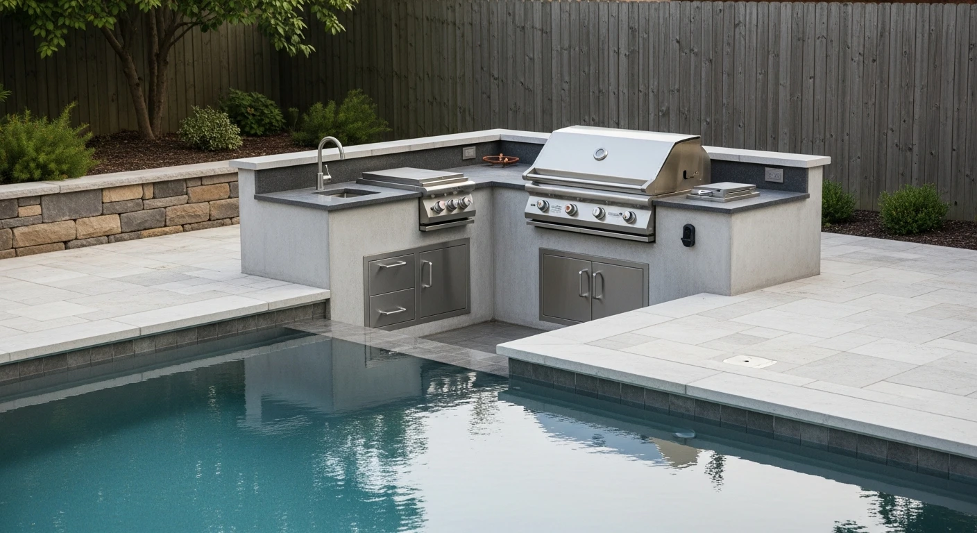 Custom Outdoor BBQ