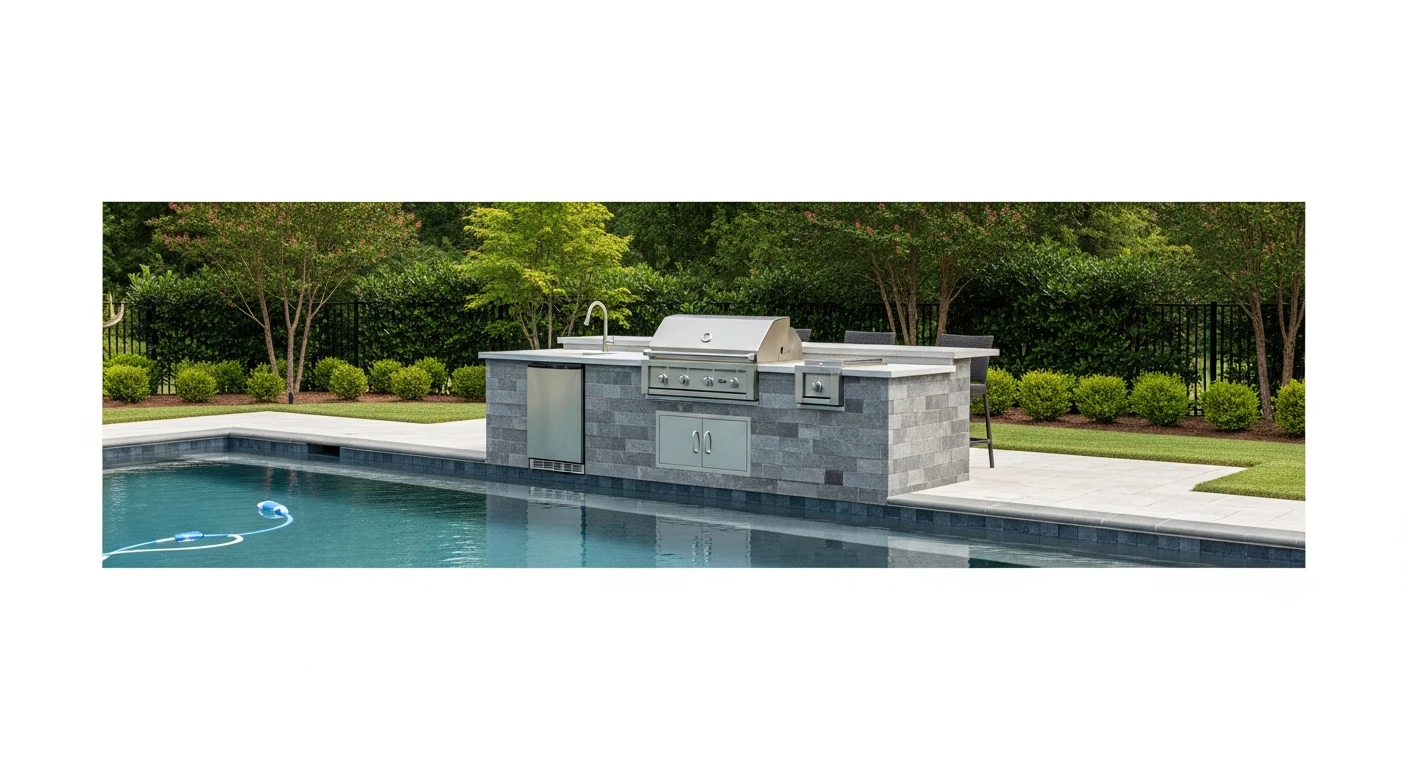 Custom Outdoor BBQ Islands