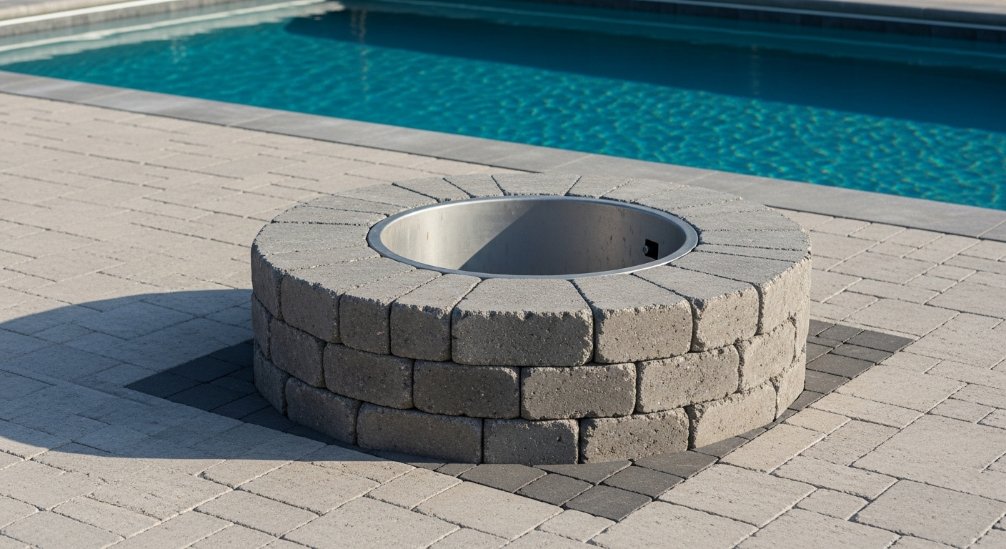 Concrete Pavers For Fire Pit