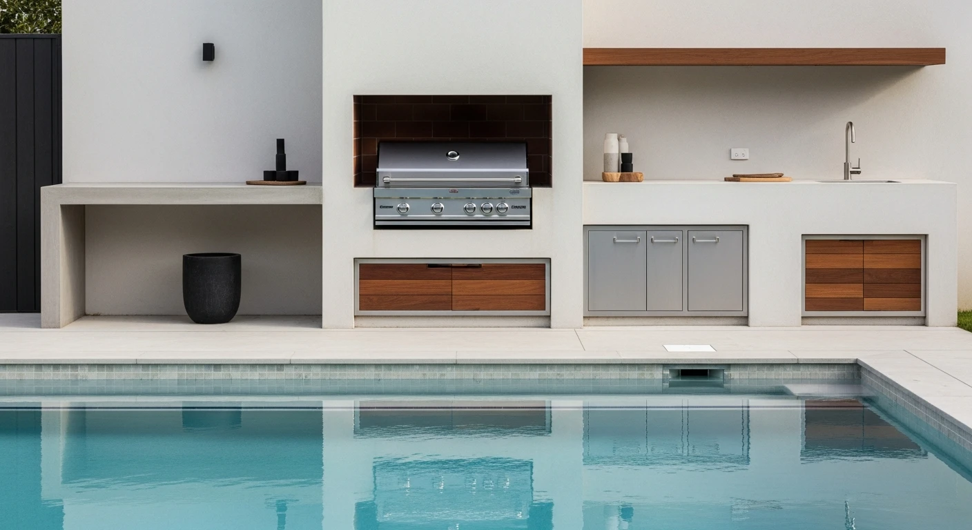 Modern Outdoor BBQ