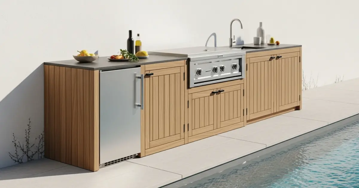 Many believe that the biggest challenge with outdoor kitchen cabinets is choosing a style that matches their home. In reality, the most cri…