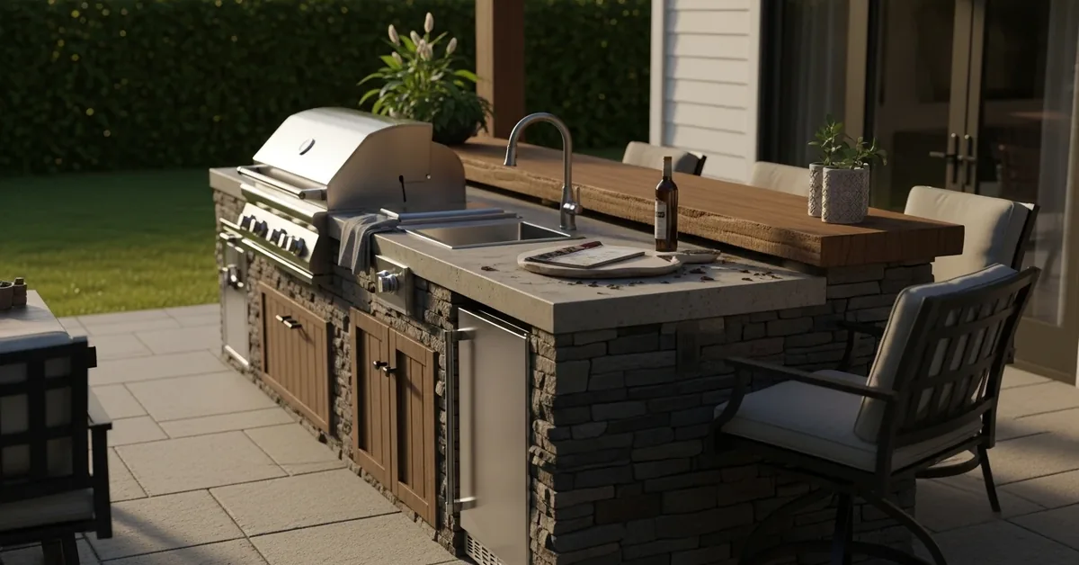 Choosing a prefabricated outdoor kitchen for your lanai seems straightforward until the Florida humidity begins to warp the cabinet doors a…