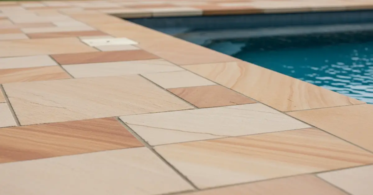 Choosing the right material for a pool deck or patio involves more than just aesthetics. For homeowners considering sandstone pavers, the u…