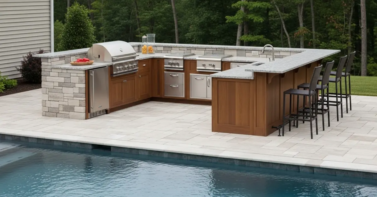 Many homeowners believe the U-shaped layout is just an aesthetic choice for their outdoor kitchen. The reality is that this design, when im…