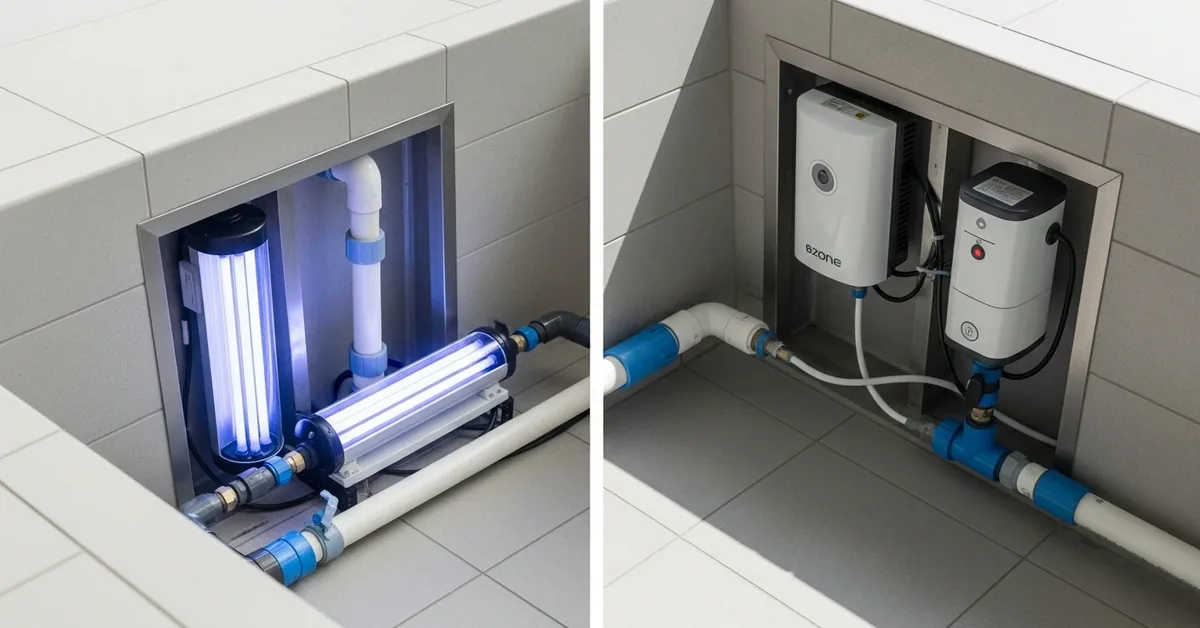 The biggest misconception about advanced pool sanitation is that UV and ozone systems eliminate the need for chlorine. This simply isn't tr…